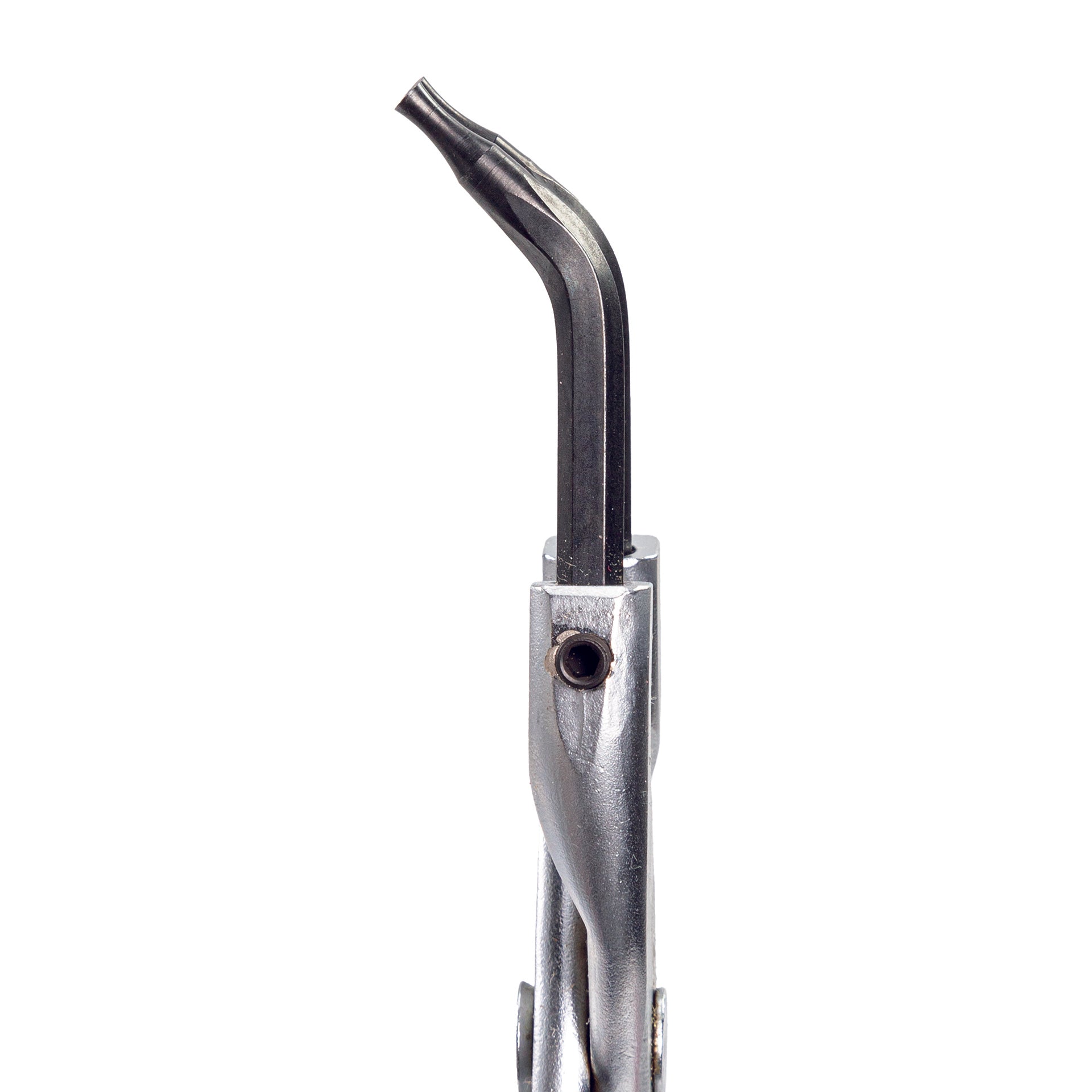 128 MP - Pinza a cremagliera a becchi piegati a 45° per anelli elastici interni di grandi dimensioni - Usag - U01280050 128 MP - Pinza a cremagliera a becchi piegati a 45° per anelli elastici interni di grandi dimensioni - Usag - U01280050
